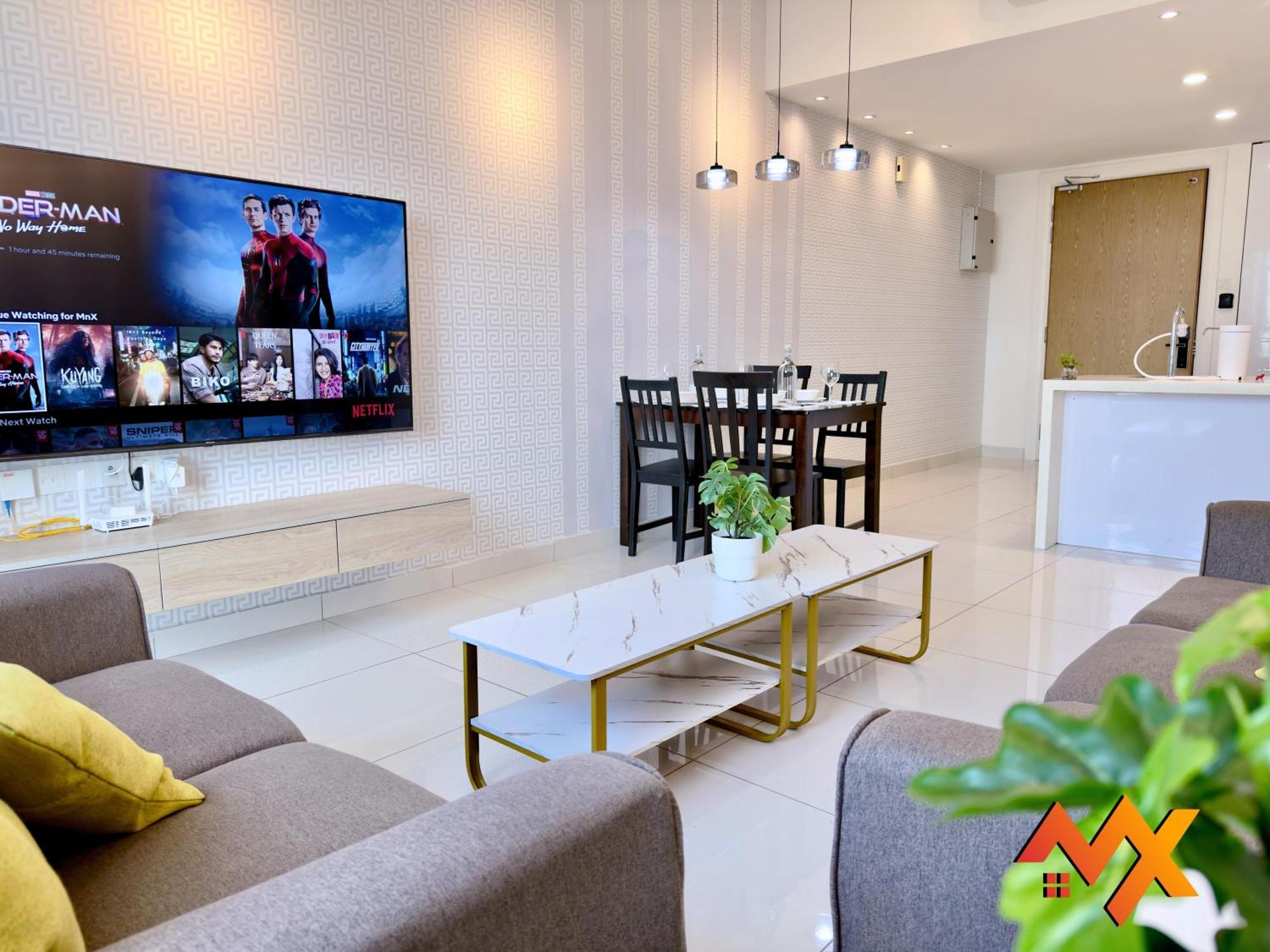 Aparthotel Midvalley Southkey Mosaic 6-9pax Netflix-smarttv70inch